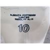 Image 2 : COLLECTABLE:  10 GALLON ALBERTA POTTERIES CROCK & HANDLES (CRACK INSIDE)