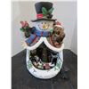 Image 1 : SNOWMAN/TRAIN CHRISTMAS ANIMATED ORNAMENT