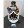 Image 4 : SNOWMAN/TRAIN CHRISTMAS ANIMATED ORNAMENT