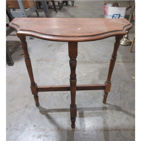 COLLECTABLE:  D-TABLE (APPROX. 24"L X 11"W X 24"H)