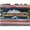 Image 2 : COLLECTABLE:  STATION HI CAST IRON BANK (APPROX. 9"L X 6"H)