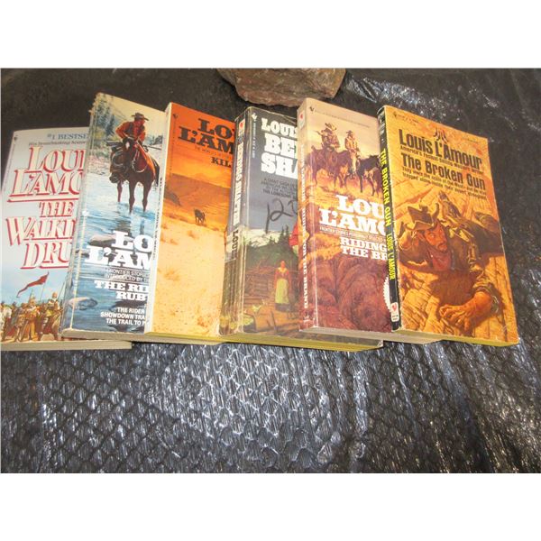 6 - LOUIS L'AMOUR BOOKS
