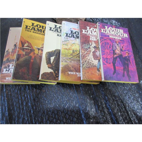 6 - LOUIS L'AMOUR BOOKS