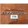 Image 3 : 9 PIECE CROWFOOT WRENCH SET & BAR