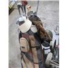 Image 3 : 2 GOLF CARTS, GOLF BAG, RIGHT HAND CLUBS, HELMET