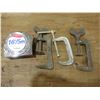 Image 1 : 3 - C-CLAMPS, LUFKIN 16' TAPE MEASURE