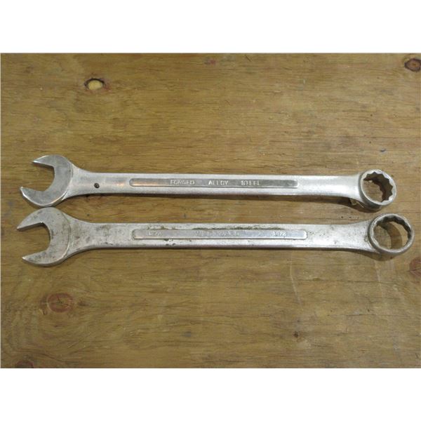 2 - WESTWARD 1 1/4" WRENCHES