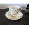 Image 5 : 4 CUPS & SAUCERS (REGENCY, AYNSLEY, ROYAL ALBERT GLORIA, ROYAL YORK)