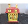 Image 1 : COLLECTABLE:  CAST IRON "NOVELTY BANK" (APPROX. 8"H)