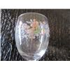 Image 2 : 8 - FLORAL WINE GLASSES