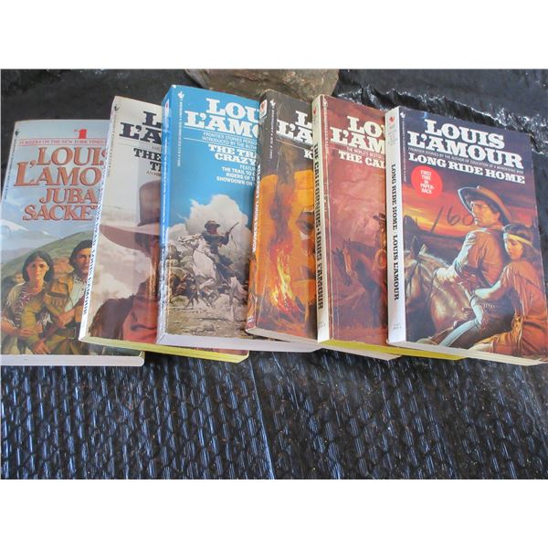 6 - LOUIS L'AMOUR BOOKS