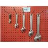 Image 1 : 5 ASSORTED METRIC CRESCENT WRENCHES