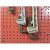 Image 4 : 3 - PIPE WRENCHES (6", 10" 