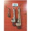 Image 5 : 3 - PIPE WRENCHES (6", 10" 