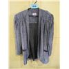 Image 1 : LADIES BLACK & SILVER JACKET (SIZE 14)