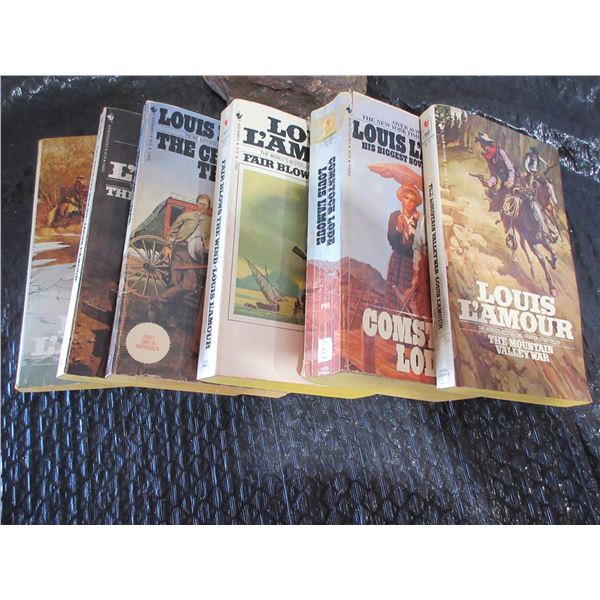 6 - LOUIS L'AMOUR BOOKS
