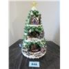 Image 5 : ANIMATED CHRISTMAS TREE/TRAIN ORNAMENT (APPROX. 19"H)