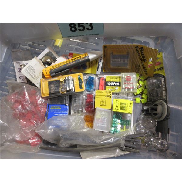 TUB C/W ELECTRICAL SUPPLIES