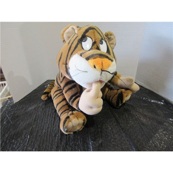 TIGER PLUSH TOY (APPROX. 12" H)