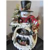 Image 1 : ANIMATED SNOWMAN C/W TRAIL (APPROX. 19"H)