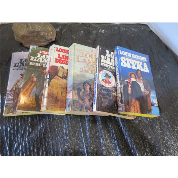 6 - LOUIS L'AMOUR BOOKS
