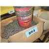 Image 3 : QUANTITY OF 2" NAILS & TIN & METAL SCREWS (BOX & 2 TUBS)