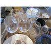 Image 6 : BOX C/W MUGS, PLATES, WINE GLASSES, ETC