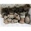 Image 1 : WHITE BIN C/W ASSORTED PIPE PLUGS & REDUCERS