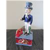 Image 1 : COLLECTABLE:  UNCLE SAM CAST IRON BANK (APPROX. 7"H)