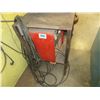 Image 4 : LINCOLN 225/125 ELECTRIC WELDER C/W POSITIVE & NEGATIVE GROUND, 50' STINGER & STAND
