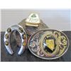 Image 1 : 2 BELT BUCKLES & 1 RENO MONEY CLIP