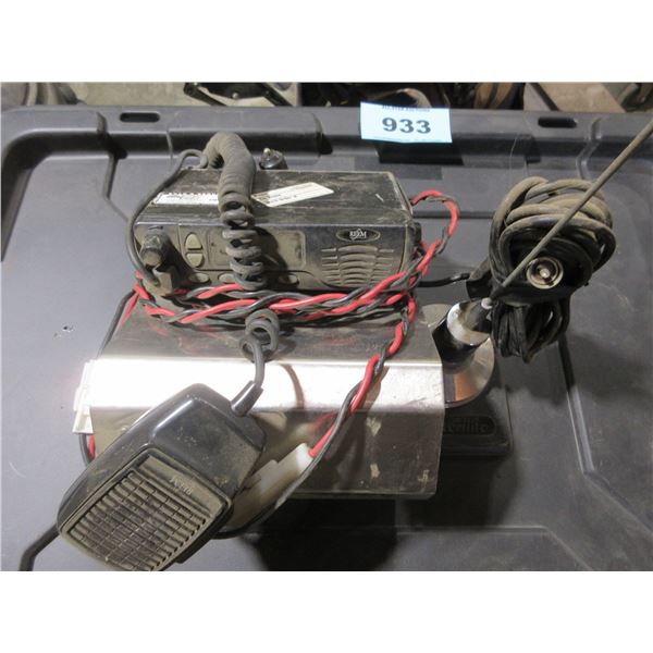 2 WAY REIM RADIO & MAGNETIC MOUNT ANTENNA