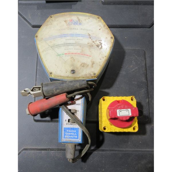 TAC RPM TESTER, BATTERY DISCONNECT