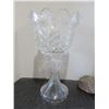 Image 1 : PEDESTAL CRYSTAL TRIFLE BOWL (APPROX. 9"D X 15"H)