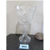 Image 3 : PEDESTAL CRYSTAL TRIFLE BOWL (APPROX. 9"D X 15"H)