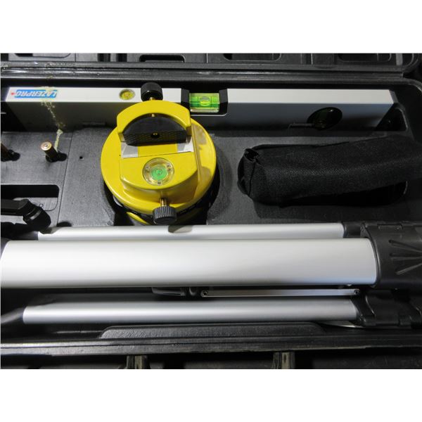 LAZER-PRO LASER LEVEL, TRIPOD & CASE