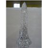 Image 3 : PINWHEEL CRYSTAL DECANTER & LID (APPROX. 28"H)