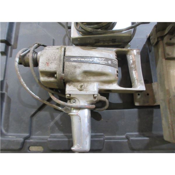 SANDER; AIR NAILER; 1/2" REVERSIBLE DRILL