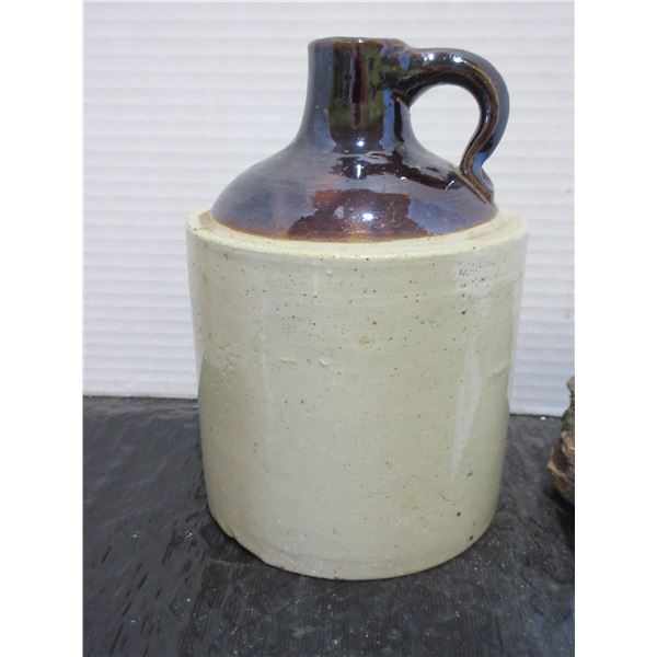 COLLECTABLE:  WHISKEY CROCK (APPROX. 7"H)