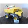 Image 1 : COLLECTABLE:  TONKA METAL DUMP TRUCK (15"L X 8"W X 11"H) & FISHER PRICE AIRPLANE (DOOR MISSING)