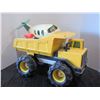 Image 2 : COLLECTABLE:  TONKA METAL DUMP TRUCK (15"L X 8"W X 11"H) & FISHER PRICE AIRPLANE (DOOR MISSING)