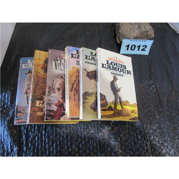 6 - LOUIS L'AMOUR BOOKS