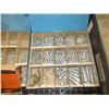 Image 6 : 5 BINS C/W FINE THREAD NUTS & BOLTS, SET SCREWS, STOVE BOLTS