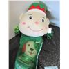 Image 1 : NEW:  LARGE DOG TOY ELF STOCKING