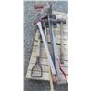 Image 2 : 6 UTILITY TOOLS (TRACK SHOVEL, RAKE, POST HOLE, PICK AXE)