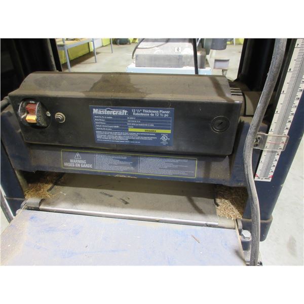 MASTERCART PLANER (12.5") (110 VOLT)