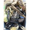Image 1 : TOTE C/W 2" RATCHET STRAPS (APPROX. 10) C/W SLING & RECEIVERS