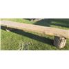 Image 3 : 1 - 3" X 19" TO 15" PLANK; APPROX 12' LONG SANDED AND VARNISHED