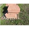 Image 6 : APPROX. 40 RED CONCRETE PATH BLOCKS - 2 PALLETS