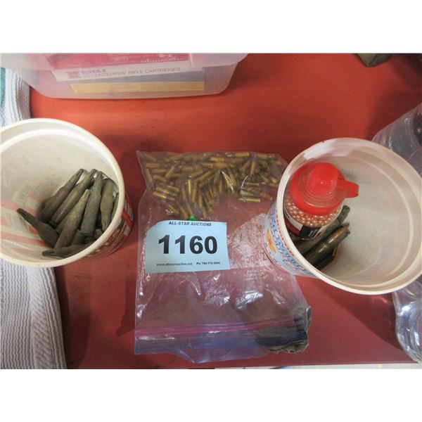 BUNDLE C/W 22 SHELLS, BB SHELLS & VARIOUS ORNAMENTAL SHELLS